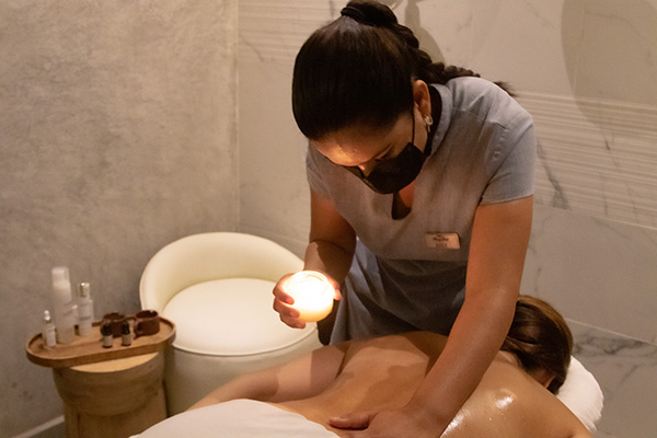Candle and Fire Massage